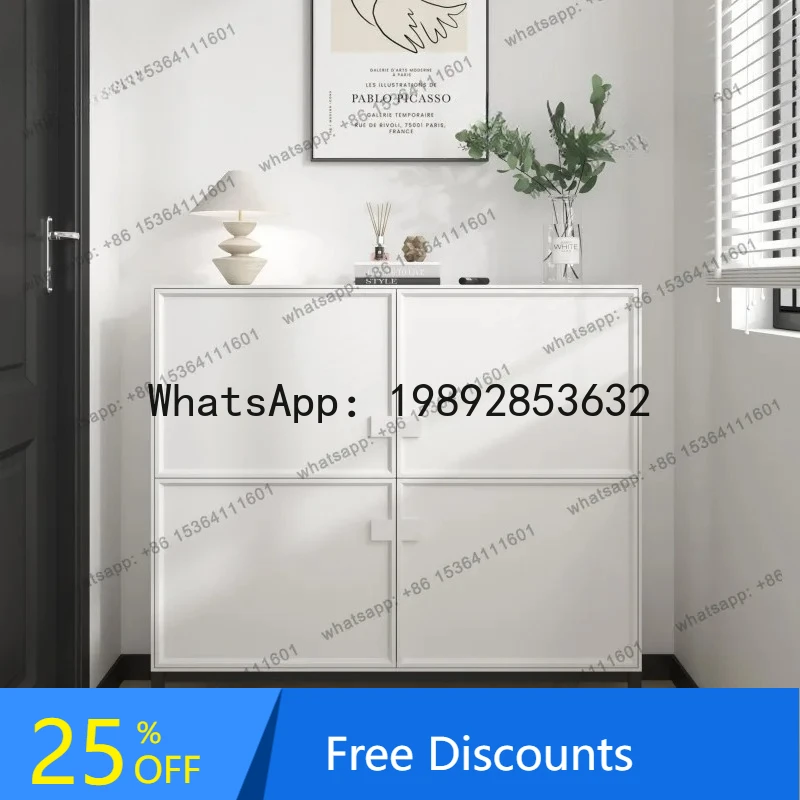 

HH Nordic shoe cabinet household door entrance door entrance simple light luxury bedroom storage cabinet