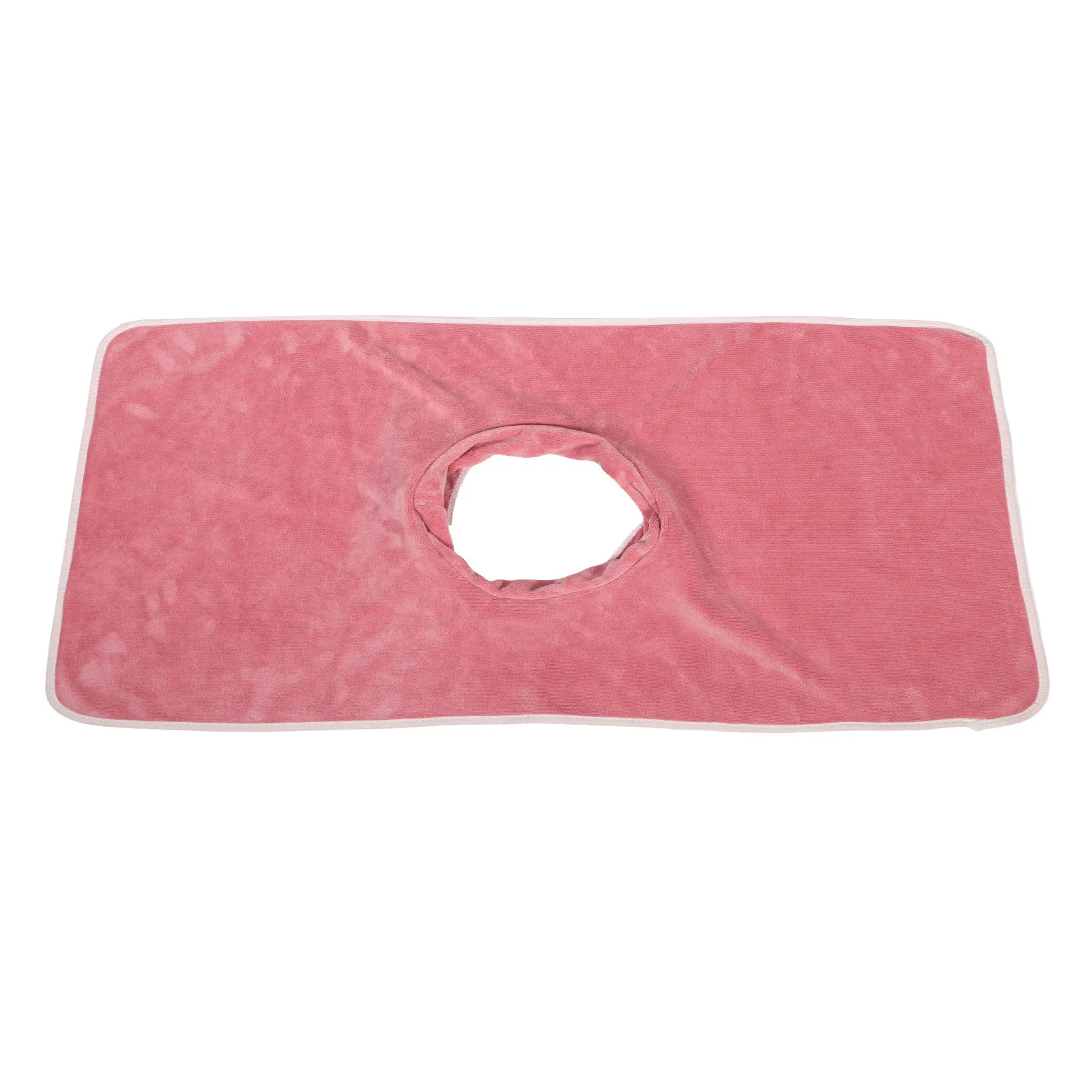 Massage Bed Cover Soft Comfortable Sheet Face Hole Design for Massage Table Spa Facial Pad Salon Supplies Facial Hole Cover