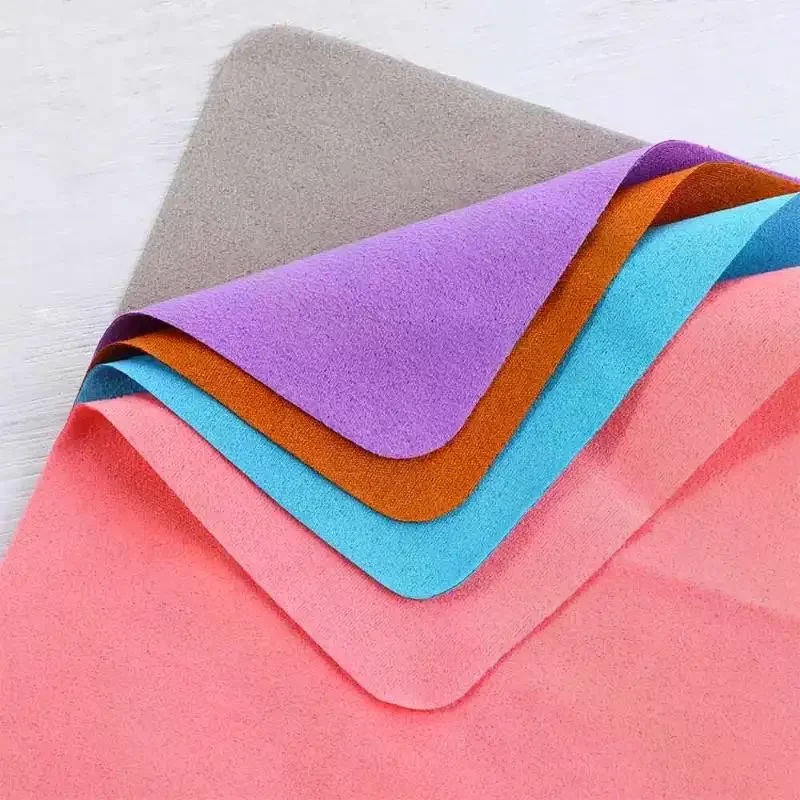 5/10Pcs Suede Glasses Clean Microfiber Glasses Cleaning Cloth For Lens Phone Screen Cleaning Wipe High Quality