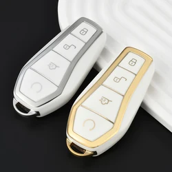 Portachiavi per auto custodia protettiva per telecomando per BYD ATTO3 TPU Key Fob Shell per BYD Song/Plus Dolphin Tang Dmi Han EV Qin Yuan