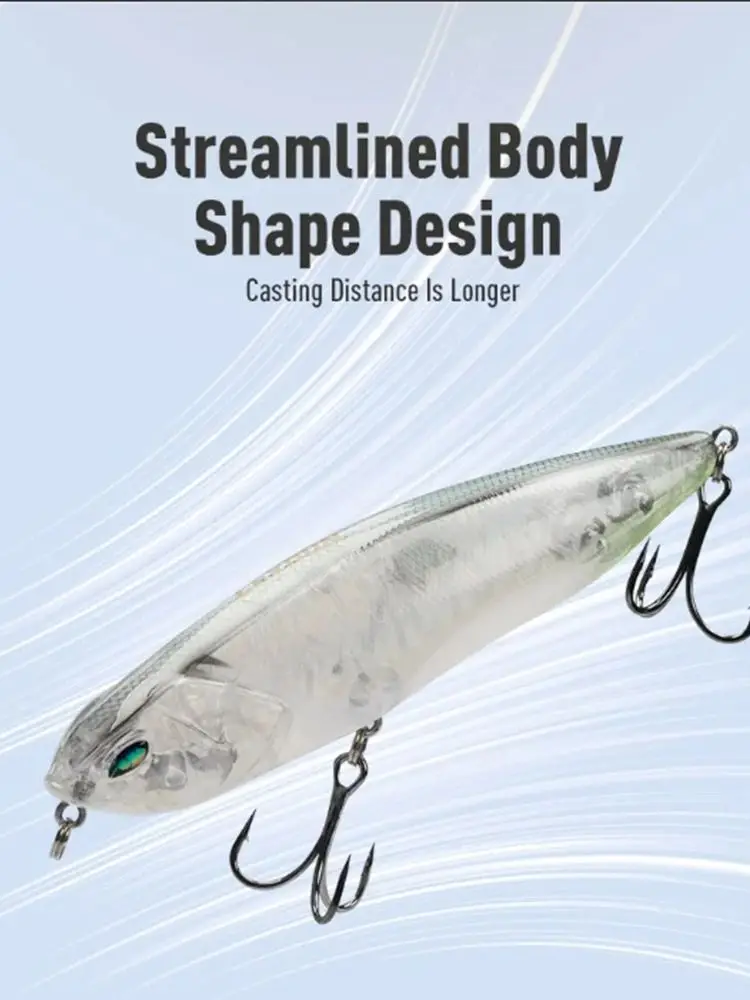 LEYDUN Z-Claw Angelköder, schwimmender Bleistift, 86 mm, 100 mm, 120 mm, Topwater, harte Köder, Oberfläche, Stickbait, gute Aktion, Bass-Wobbler