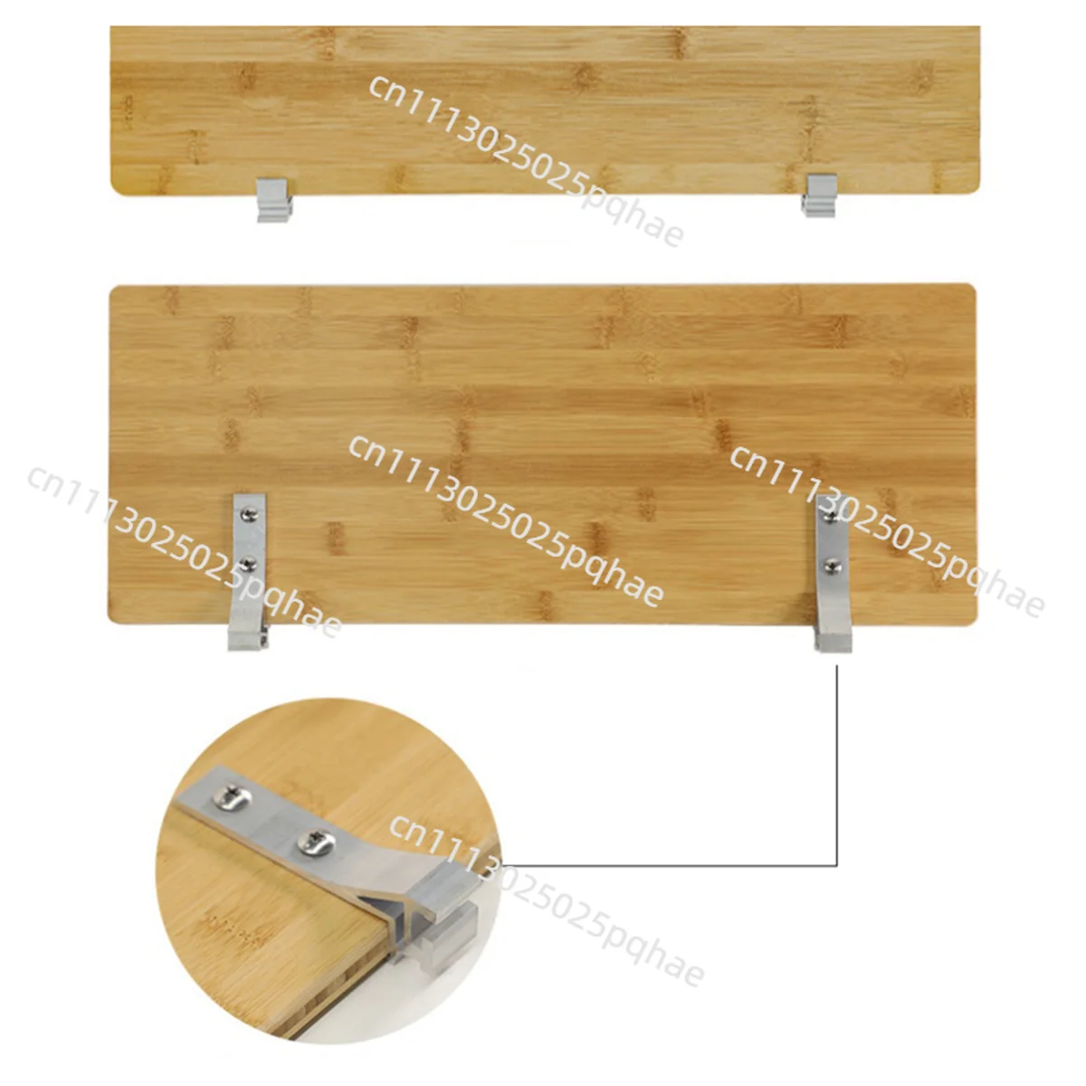 Alloy IGT Camping Table Accessories Sliding Buckle Rail Joint Connecting Hook Extension Plate Link Buckles Style 2