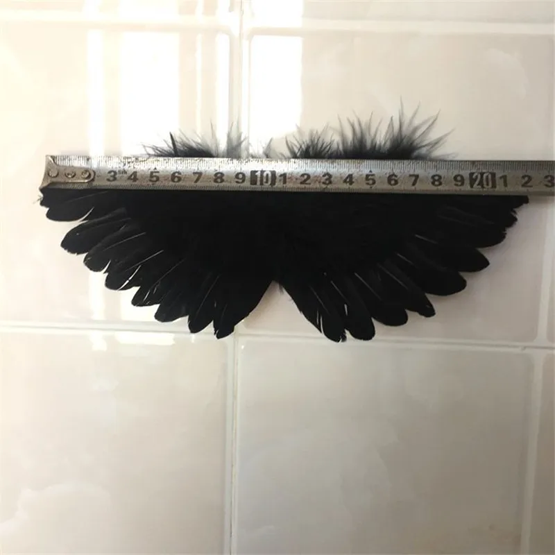 DIY Baby Kids Mini Feather Angel Wing Newborn Photography Doll Dog Pet Props Party Birthday Girls Gift White  Halloween