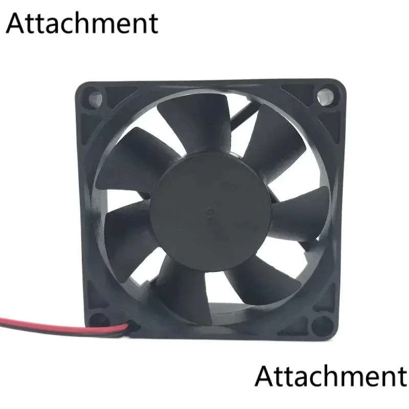 For HDH0712UA DC12V 0.35A 2 Rows Square Cooling Fan