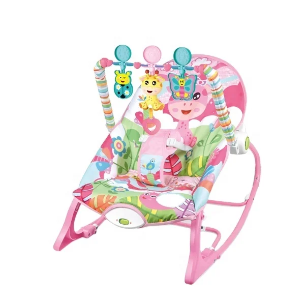 

Plush baby rocking toys Sleep toys sound Machine white noise swing baby cradle swing bed with music