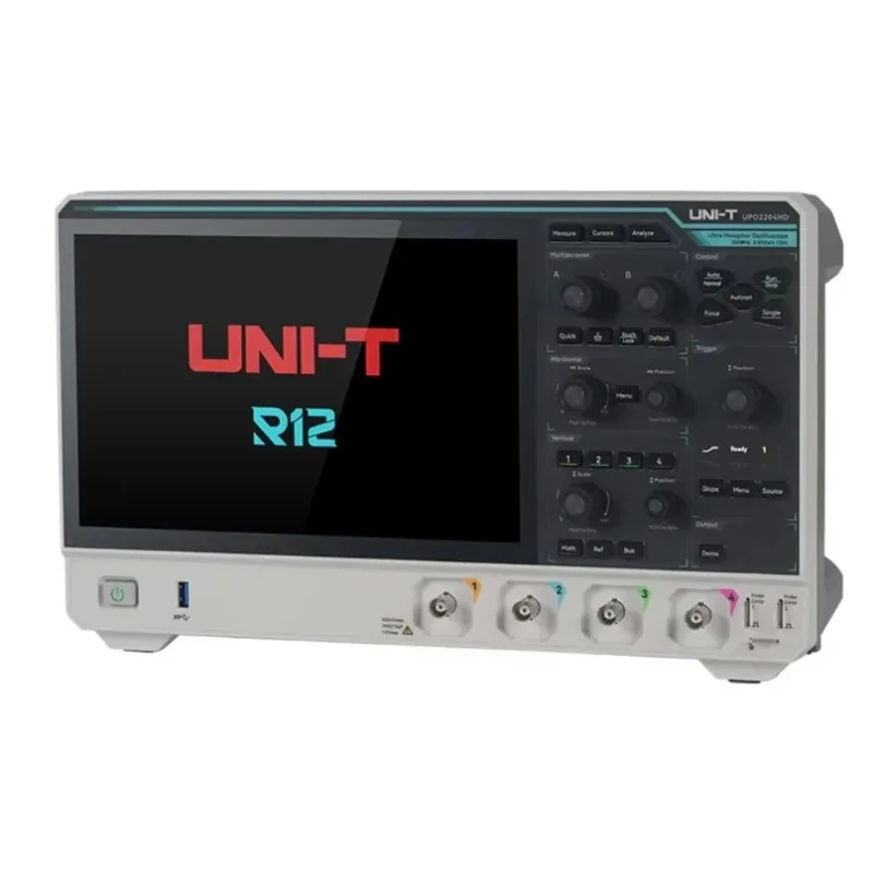 1PC NEW UNI-T UPO2000HD 12-Bit High Resolution Oscilloscope 2.5GSa/s UPO2204HD/2202HD/2104HD/2102HD/2074HD/2072HD Original
