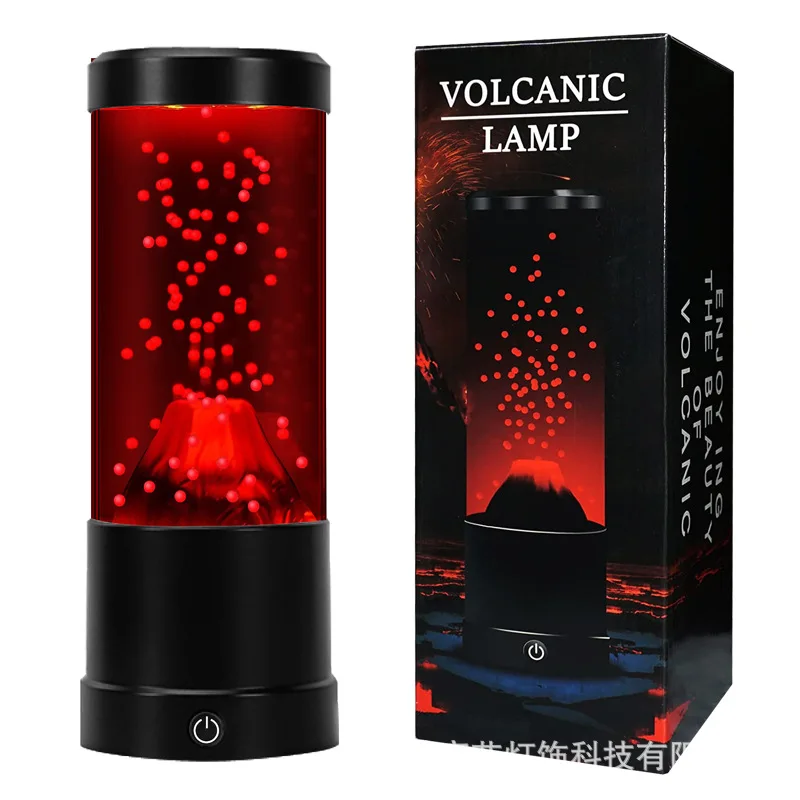 

Led Small Night Lamp Volcano Creative Night Light Gift Decoration Ambience Light USB Lava Lamp