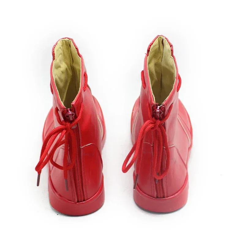 NewShinonome Akito Game Project Sekai Cosplay Props PU Leather Shoes Halloween Party Boots Custom Made5;c,6's.2;b'8, - view 5