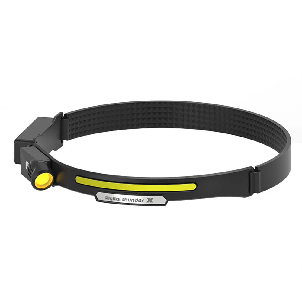 

Dual Light Source LED Strong Light Headlight USB Charging Waterproof, Outdoor Night Fishing Fish Induction Sports Headlight