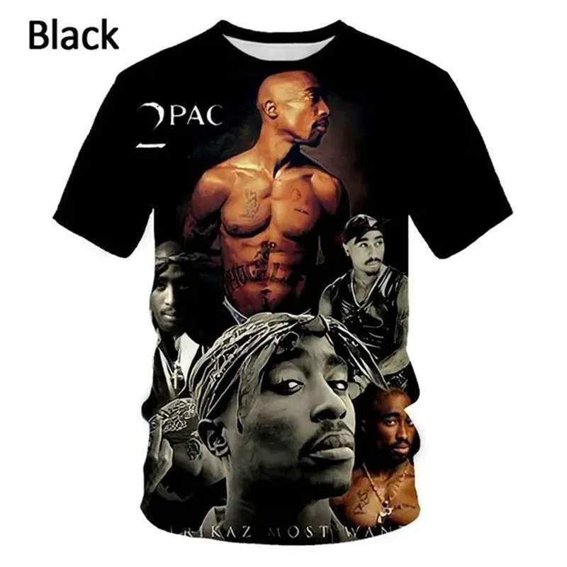 

T Shirts Rapper Star 3D Print Summer Tees Streetwear O-Neck Short Sleeve Casual Oversized Men Women Tops Clothes