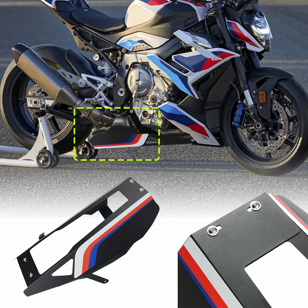 

For BMW S 1000 RR M 1000RR 2019-2025 Belly Pan Chassis Fairing Guard S1000RR M1000RR Engine Exhaust Protector Cover Lower Shield