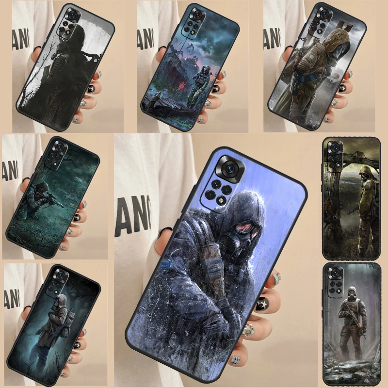 Stalker Clear Sky Case For Xiaomi Redmi 12 12C 9A 9C 10A 10C Redmi Note 12 11 10 8 9 Pro Note 12S 11S 9S 10S