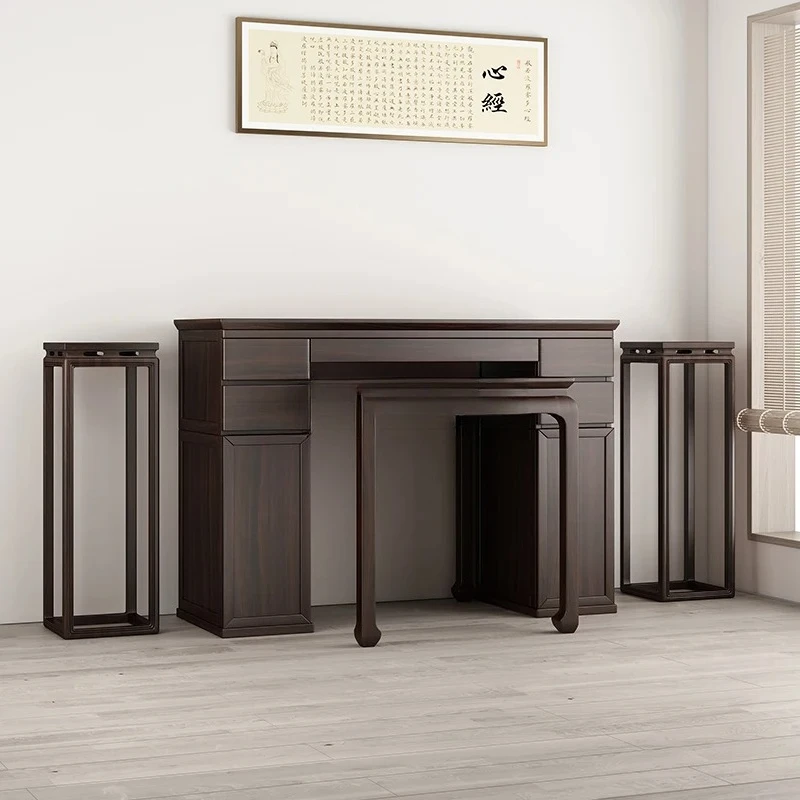 

Новый китайский современный настольный футляр для благовоний из цельного дерева для дома, виллы, гостиной, Шатай