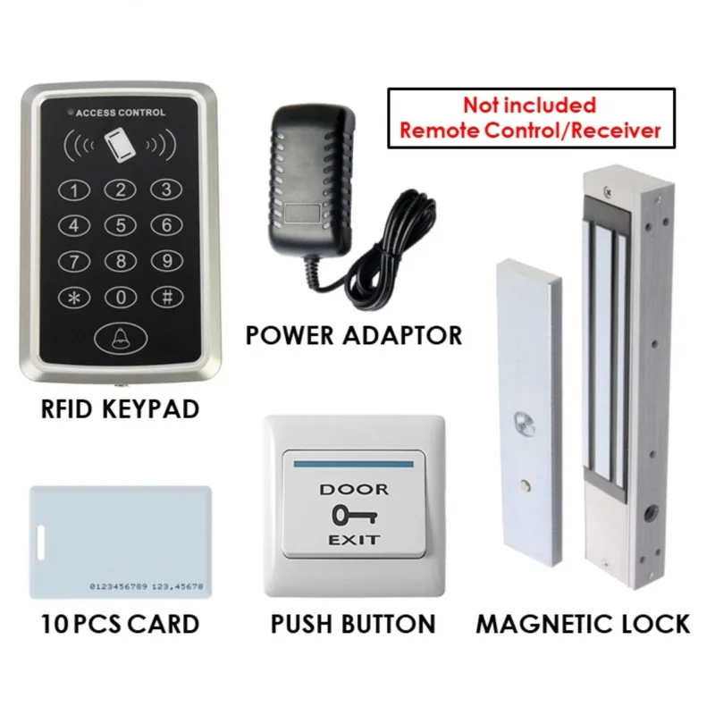 

RFID Door Access Control System With Electric 280KG Magnetic Lock *Set*