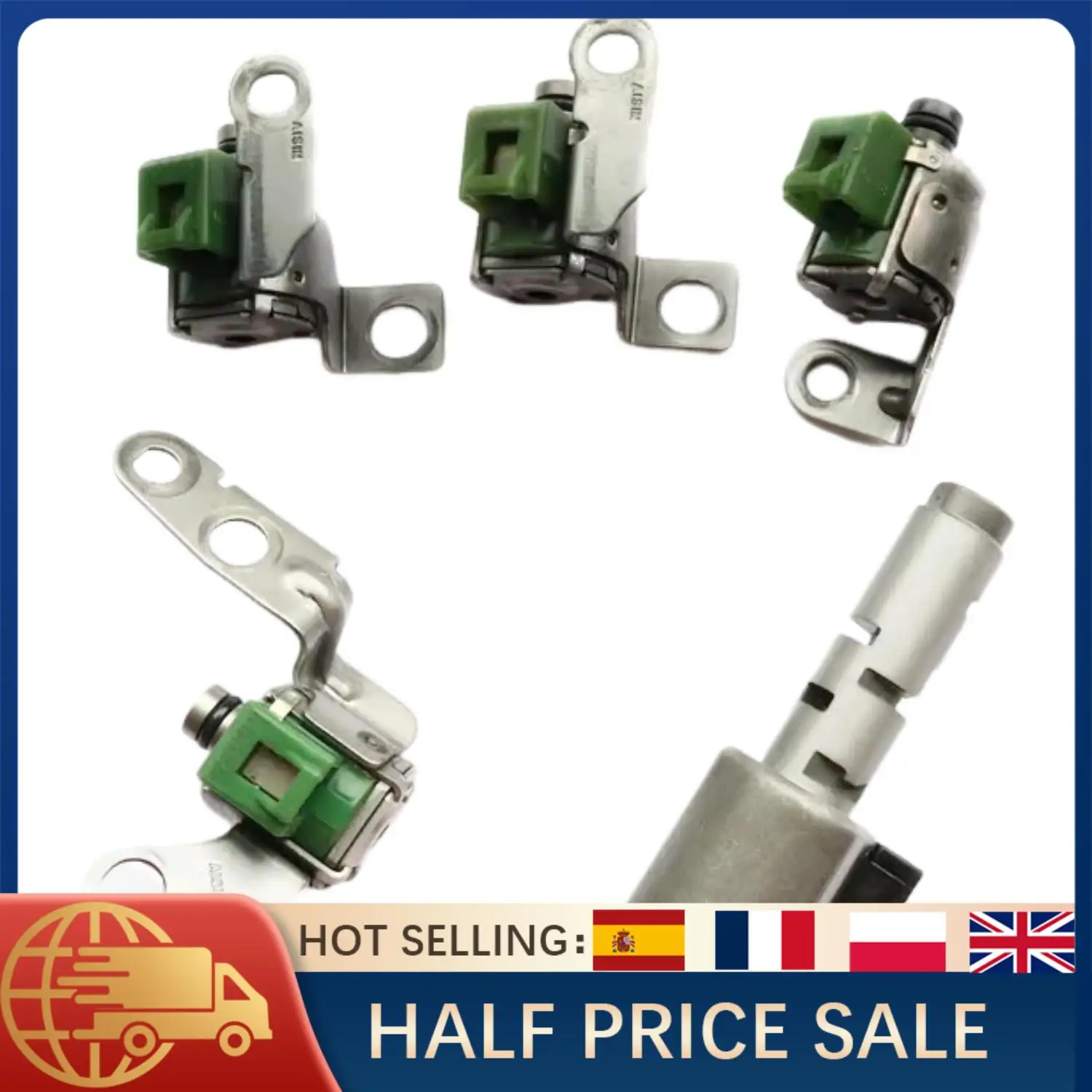 Replacement U440 U440E U441E AW80-40LE AW81-40LE Transmission Shift Solenoid Set for Ford Toyota Chevy Suzuki 5PCS