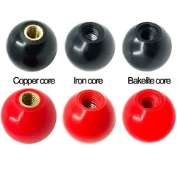 2pcs M4/M5/M6/M8/M10/M12/M16 Thread Copper Core Machine Tool Replacement Ball Lever Knob Clamping Ball Head Nut Knob Accessories