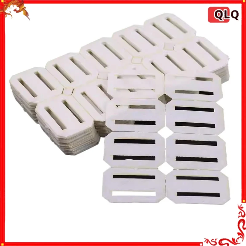 DIY RC 항공기 모델 부품 러더 에일러론 테일 윙 커넥터 KT 폼 발사 종이 힌지 원격 제어 장난감용 10/20/50개