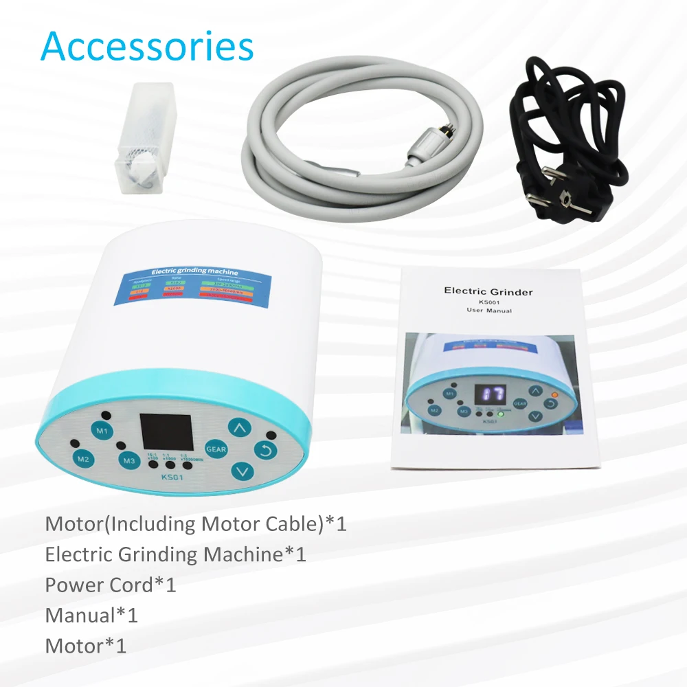 MANDA Dental clinical brushless LED Electric micromotor work With 1:5 1:1 16:1 LED Contra Angle Dentist Low Speed Electric