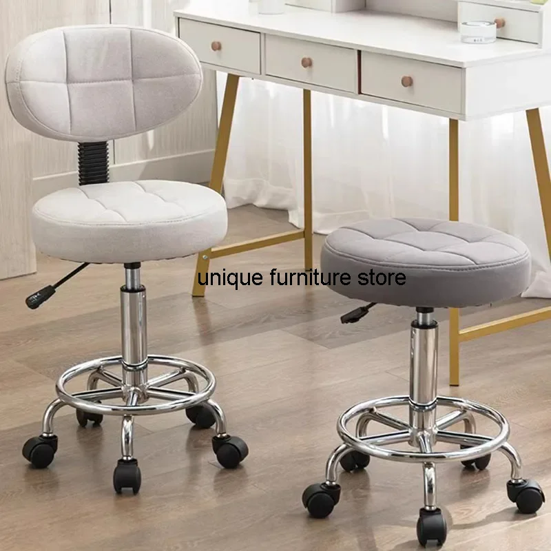 

Nordic Dining Room Bar Stool Modern Design High Quality Confort Wheels Bar Stool Adjustable Height Beautiful Cadeira Furniture