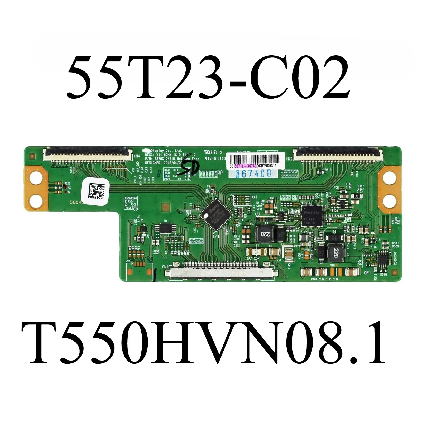 T550HVN08.1 55T23-C02 Logic Board is for TV 42LF580V-ZA 55LF6100-UA 55LF5700-UA 42LF5610 55LF6300 42LF652V 42LF561V T-CON Board