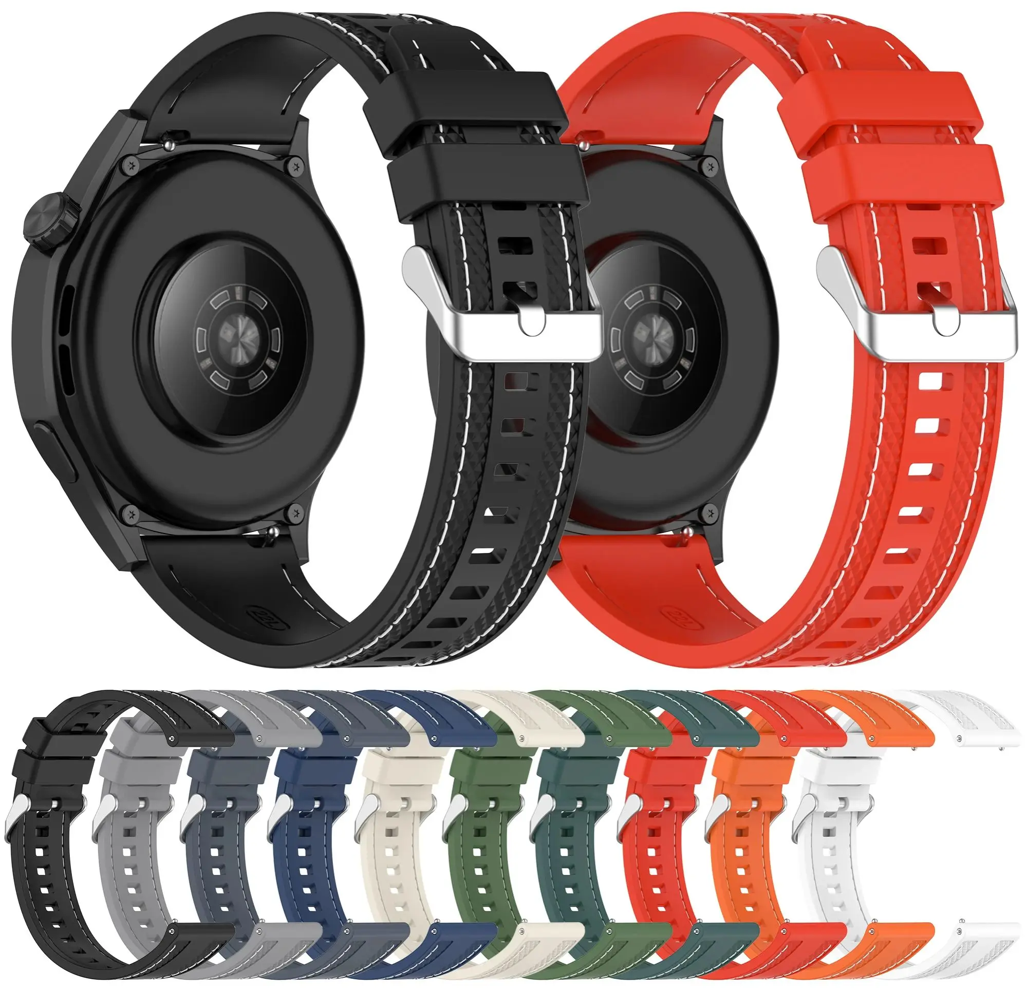 Watchband Silicone Band For Xiaomi Watch S4 S3 S2 S1 Mi Color 2 Soft Sports Strap For Xiaomi Watch 2 Pro Bracelet Quick Release