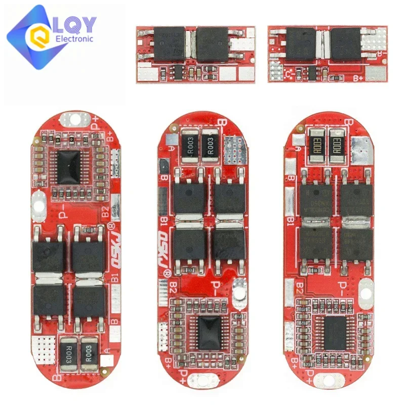 LQY 18650 Li-ion Lipo Lithium Battery Protection Circuit Board Module BMS 1S 2S 10A 3S 4S 5S 25A 18650 Lipo Bms Charger