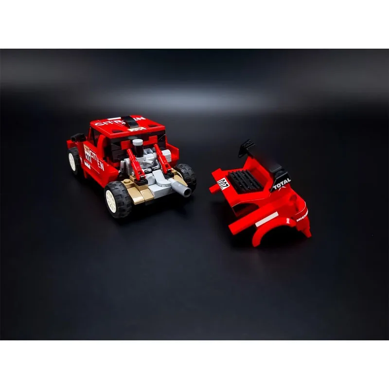 

MOC-232116 Новый классический городской суперкар, гоночный строительный блок, модель 401 шт., MOC, креативная детская игрушка на день рождения для мальчиков, подарок