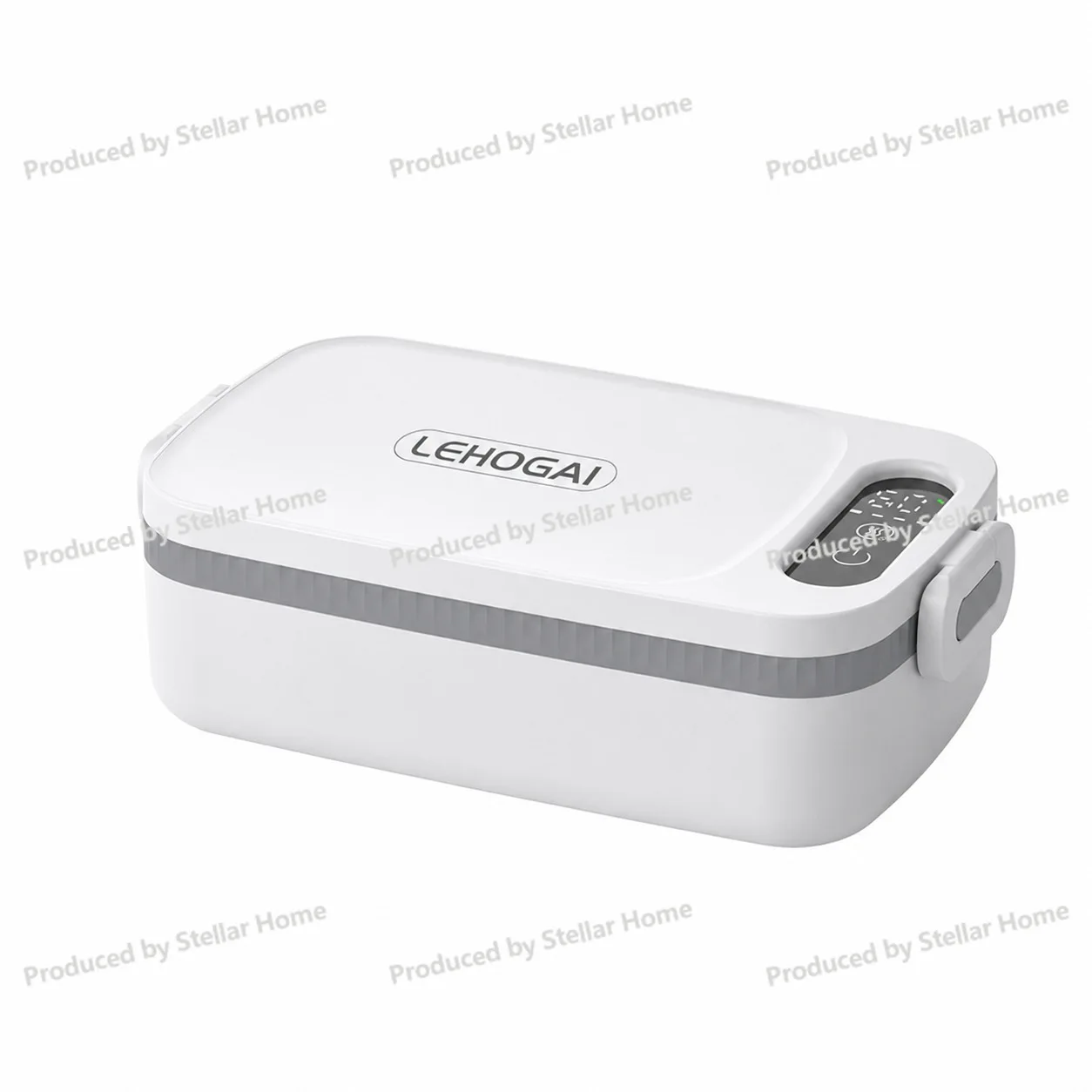 Insulated Lunch Box, 304 Stainless Steel Electric Heated Lunch Box, Portable Rechargeable Electric Lunch Box no Water Injection