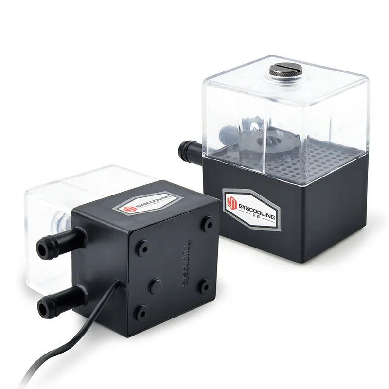 

SC 300T Water Pump Low Noise 300L H High Flow 150ml Reservoir 12V DC Integrated for Mini ITX CPU GPU SFF Custom Loop Water