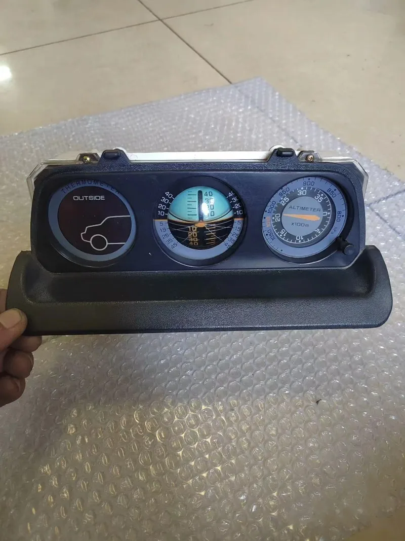 Original Dismount Used Altimeter Inclinometer Central Display instrument for Mitsubishi Pajero Montero MK2 V31 V32 V33 V43 Vice