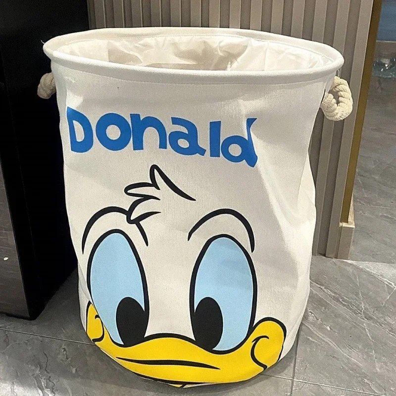 

Disney Tigger Donald Duck Pooh Bear Cartoon Large Capacity Laundry Storage Dormitory Foldable Dirty Clothes Basket Storage Gift