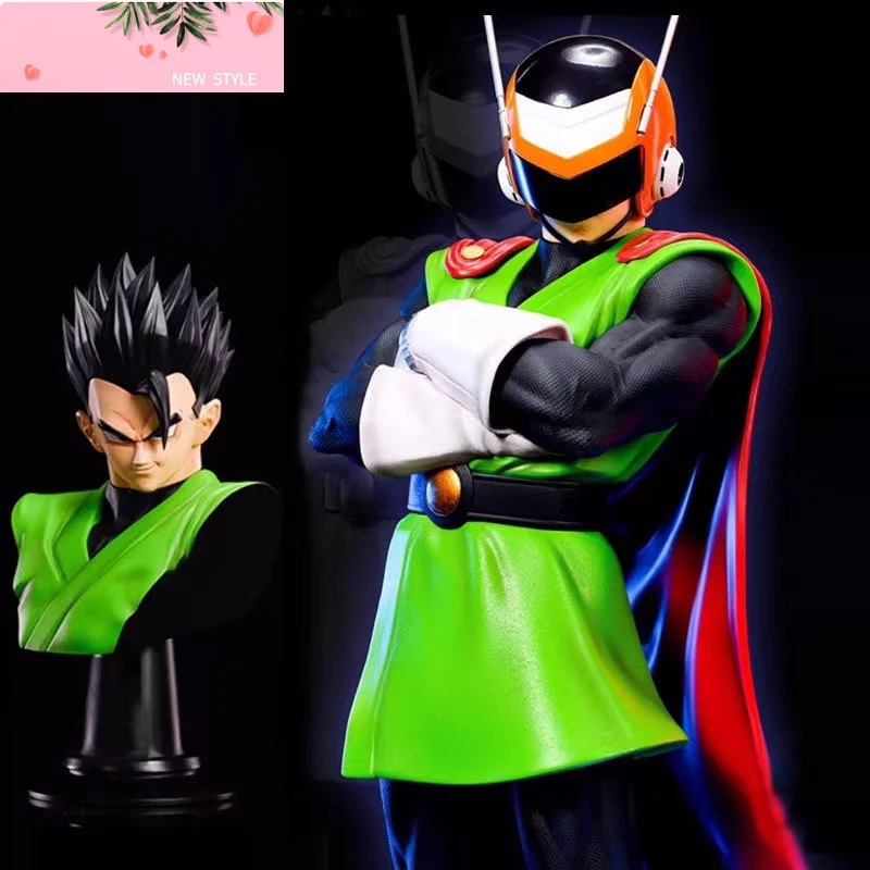 

Dragon Ball Z Son Gohan Фигурка Replaceab Heads Super Saiyan ПВХ Фигурки Великая коллекция статуй Сайямана Модель игрушки Подарки