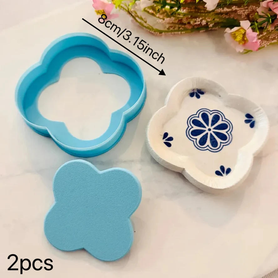 Mini-Schmuckschalen-Schneider und Formen-Set | Tonmesser für Lufttrocknenden oder Keramik-Ton | DIY Schmuckschale | Bastelabend-Set – Detail 4