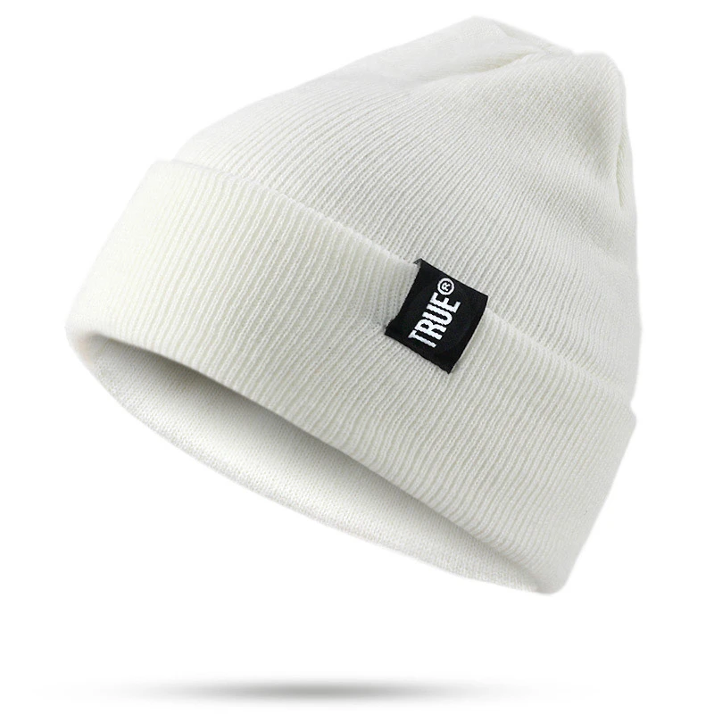 New Brand Unisex Winter Knitted Beanie Hat For Women Men Solid Color Autumn Winter Keep warm Beanies Fashion casual Hip Hop Cap