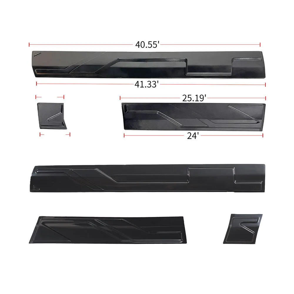 Car Door Sill Plate Protector Sticker Decorative For Ford Bronco 2021+ Door Entry Guard Door Threshold Strip