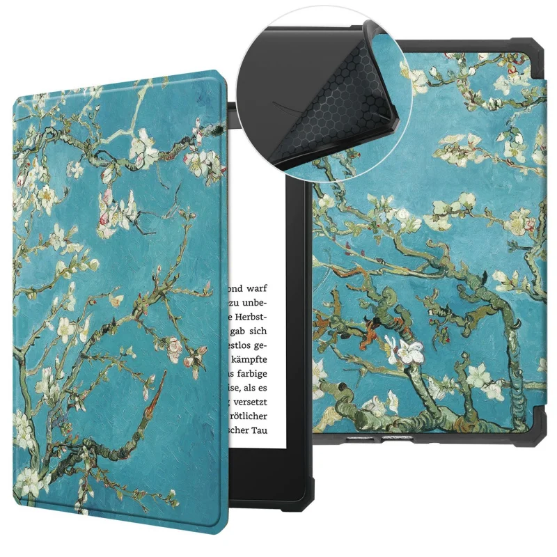 Flip Case for Kindle 11th 2021 6.8 Inch with Auto Wake Sleep Printed Patterns