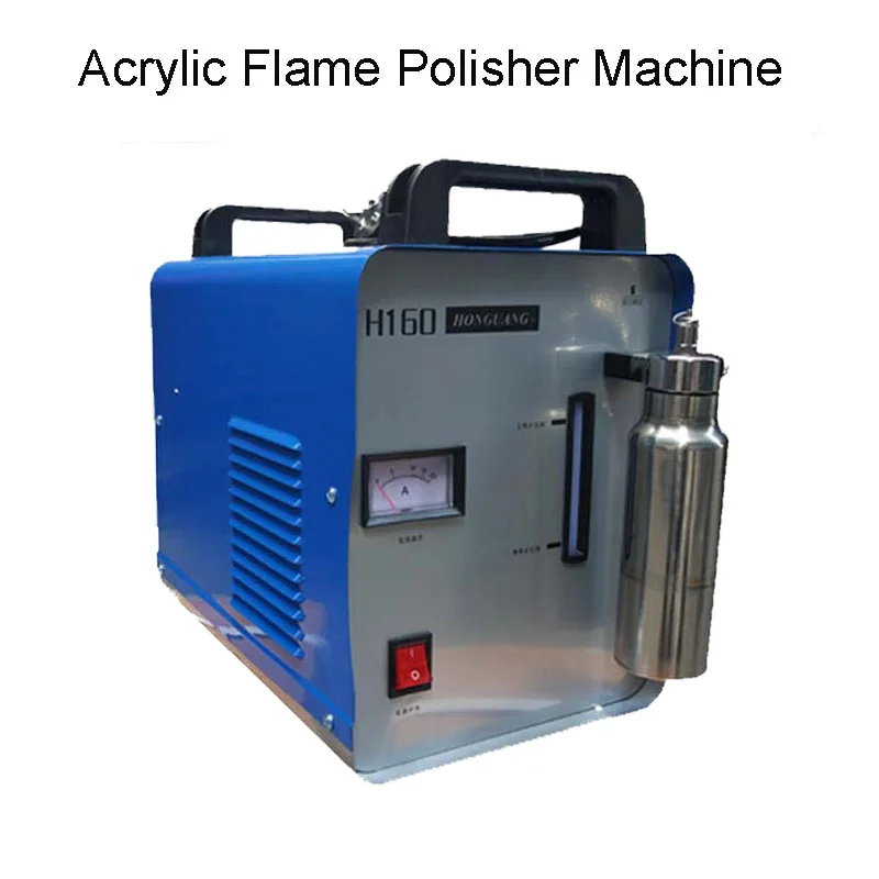 

H160 Acrylic Flame Polisher Machine Electric Grinder Oxygen-Hydrogen Generator Water Welder Polisher