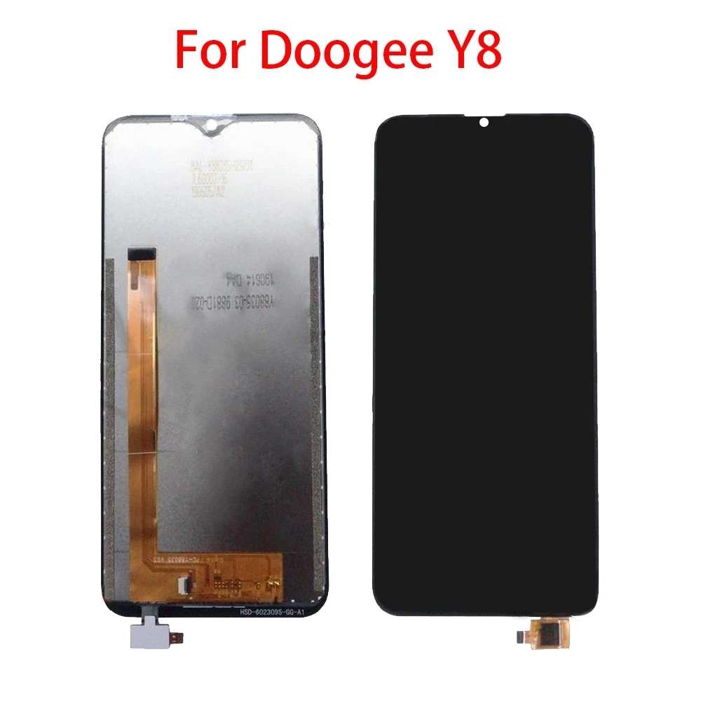 LCD Display For Doogee Y6 LCD Display Touch Screen Front Glass Panel Assembly Repair Parts For Y6c / Y6 Piano LCD Panel