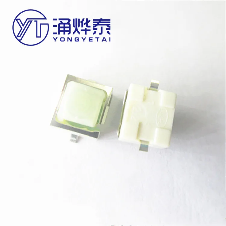 YYT 5PCS Silent conductive silicone tact switch 6.6*6.3*5 car air conditioner button