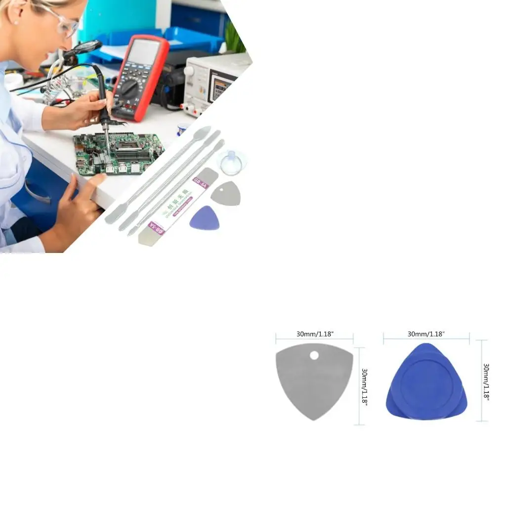 

7 шт., инструменты для ремонта мобильных телефонов, металлические инструменты для разборки, набор инструментов для планшета