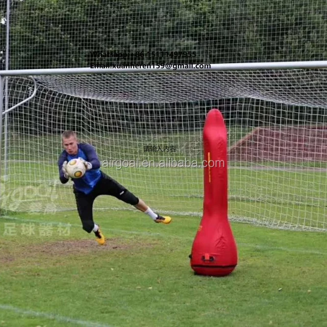 High Quality PVC Material and Inflatable Football Free Kick Mannequin. Soccer Training Dummy