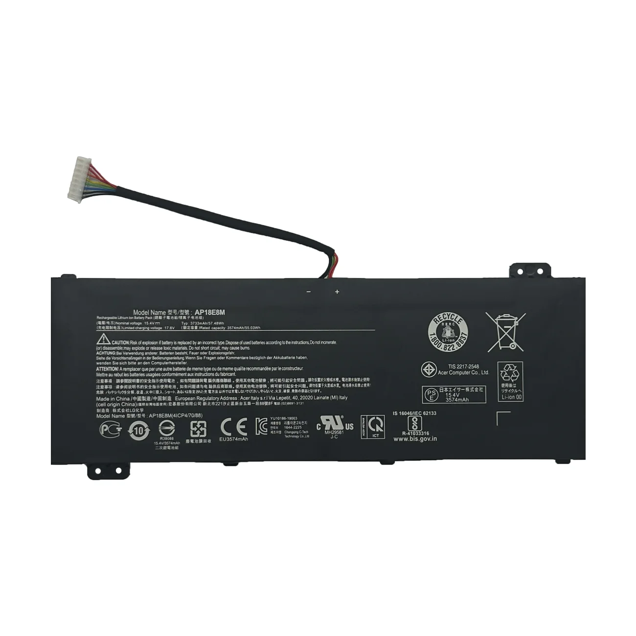 AP18E8M AP18E7M  Battery for Acer Nitro 5 AN515-54 AN517-51 AN515-55 AN515-44 AN515-43 Nitro AN715-51 PH315-52 PH317-52 PH317-53