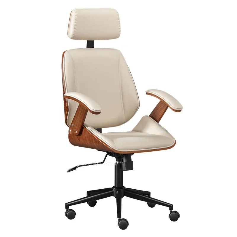 Office Chairs Modern Home Furniture Lift Swivel Backrest Chair Leisure Comfortable Computer Boss Armchair Ergonomic silla