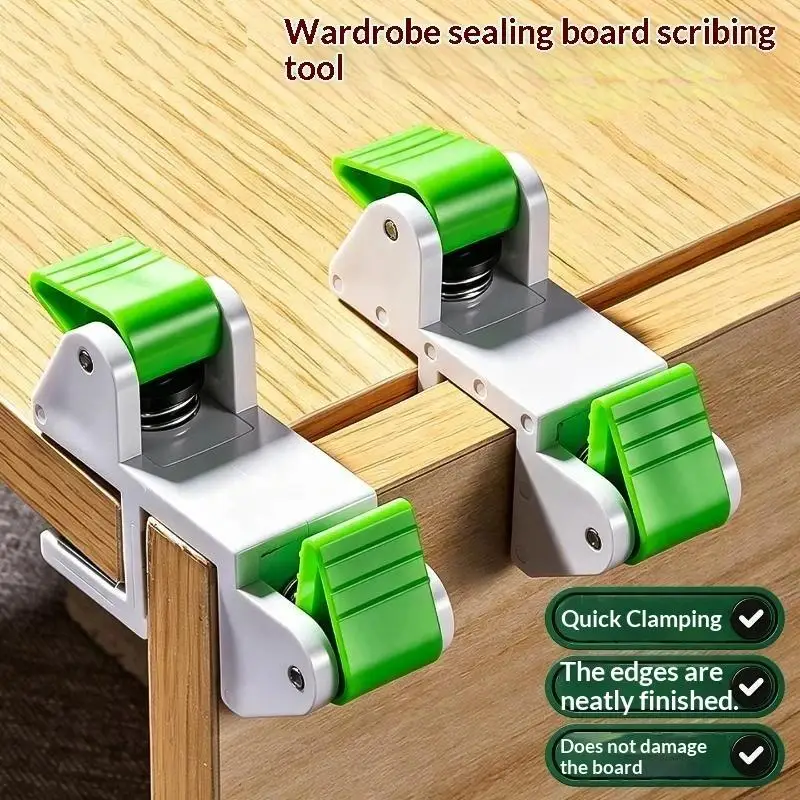 Cabinet Filler Marker Quick Clamp For Woodworking Wardrobe Kitchen Cabinet Side Carpentry Installation Fixing Tool