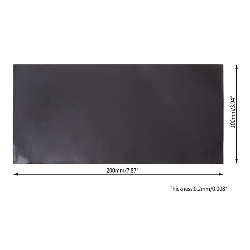 Disipador térmico de almohadilla térmica de alta conductividad, pieza de película de refrigeración de grafito sintético