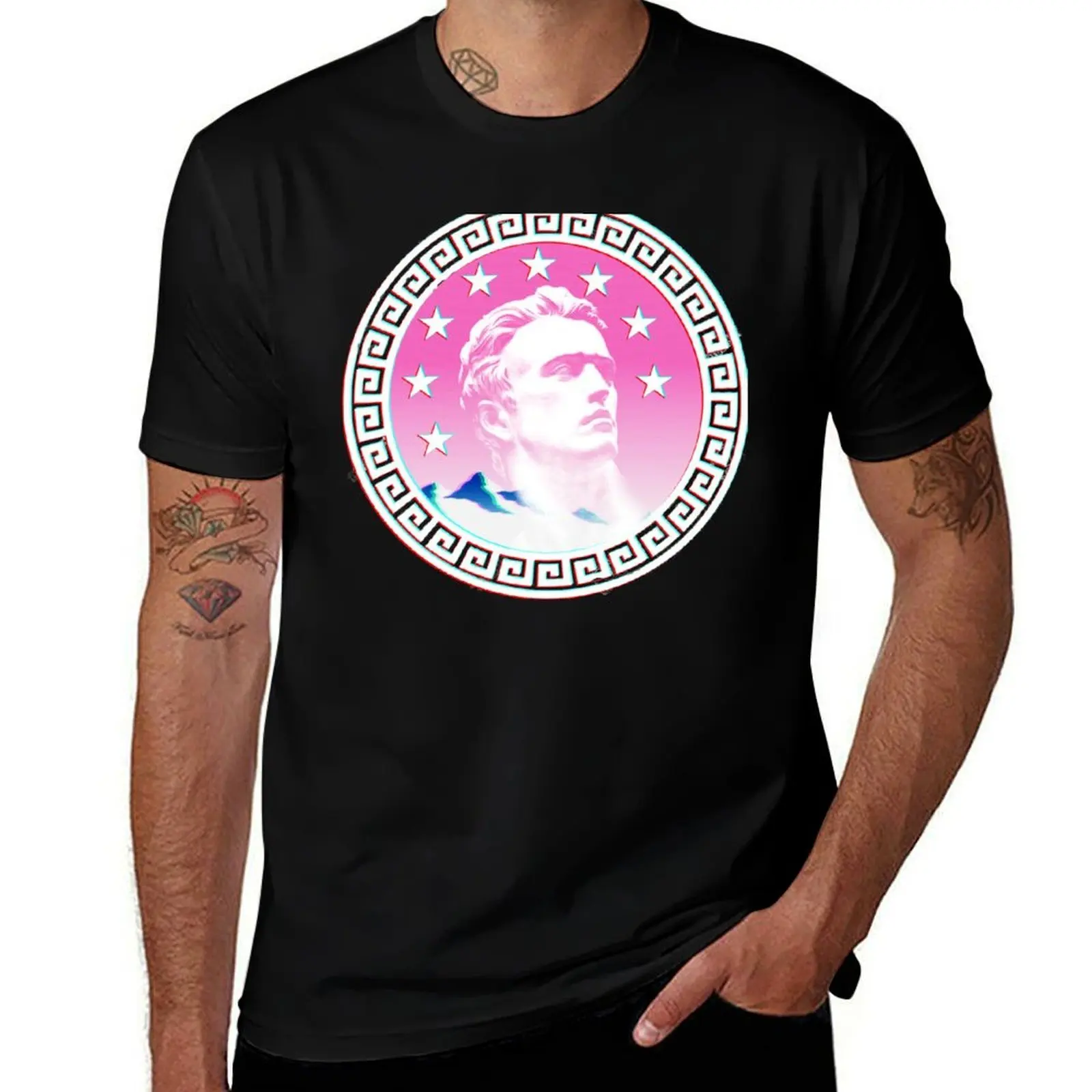 Vaporwave T-Shirt Daily Wear Print T-Shirt