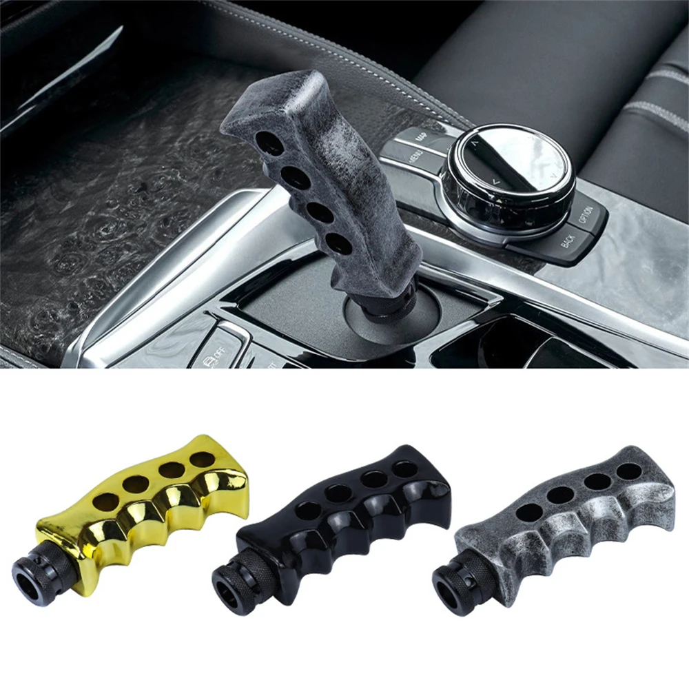 

Universal Car Gear Shift Knob Manual Transmission Handle Aluminum Alloy Shifter Lever Knob AT MT Car Accessories