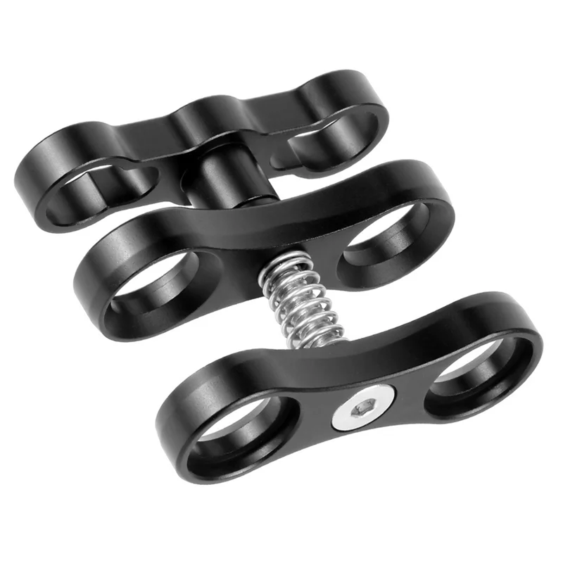 

Suitable Diving Photography Aluminum Butterfly Clip Underwater Camera Waterproof Diving Arm Ball Head Bracket Durable