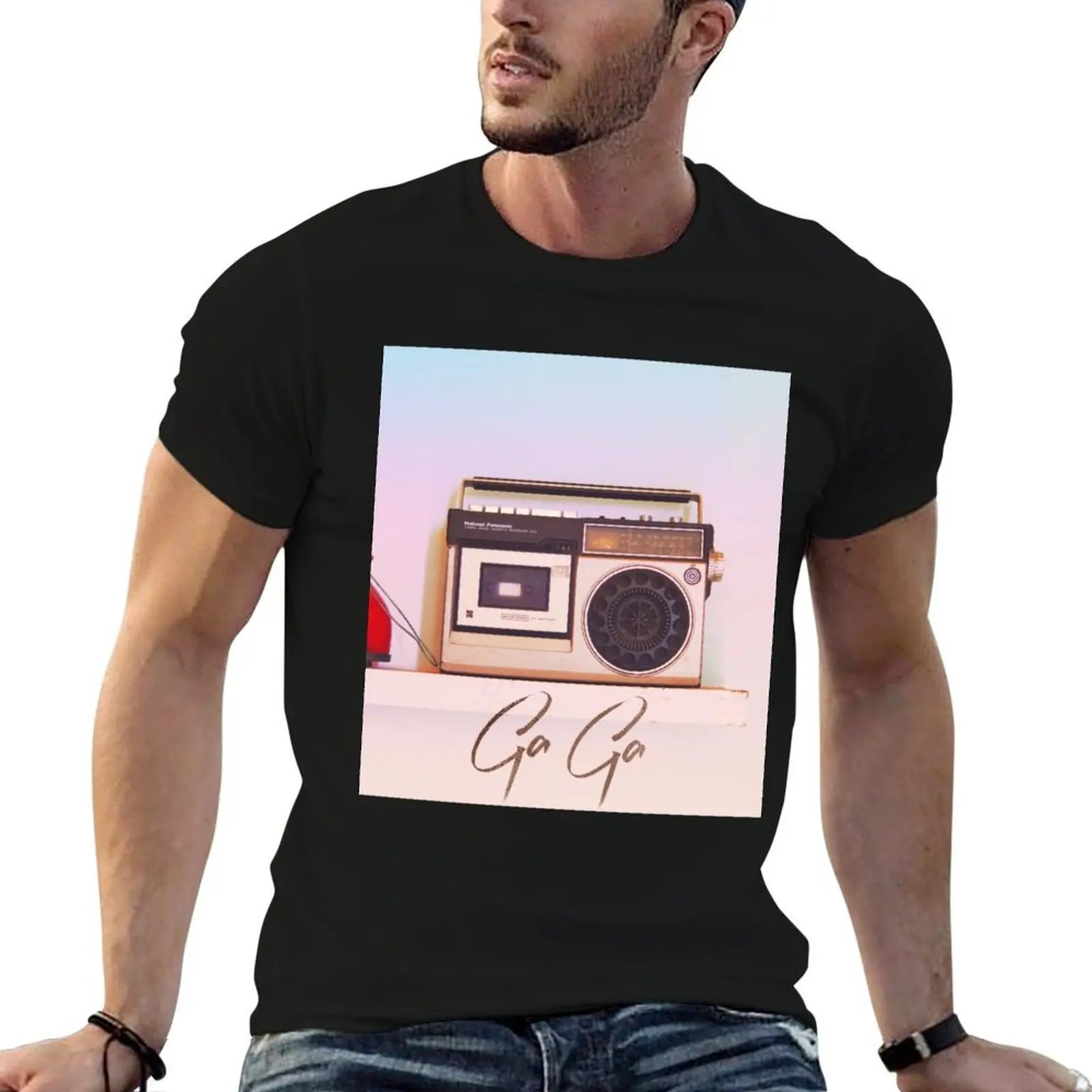 Radio Gaga T-Shirt t shirt personalised man t shirt heavy cotton T-Shirt