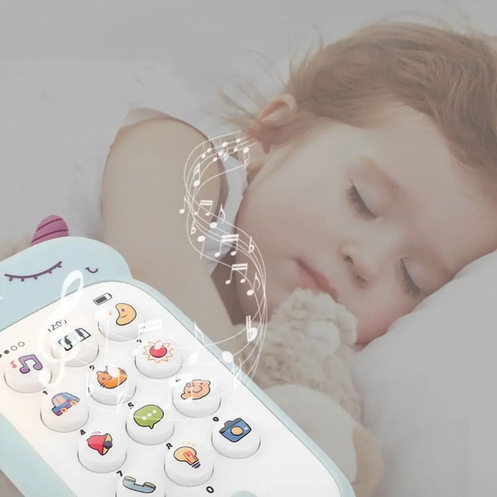 Giocattolo Giocattoli musicali Musica Telefono cellulare Musica educativa precoce Suono Telefono Telefono per bambini Giocattolo Macchina sonora Giocattoli per dormire per bambini